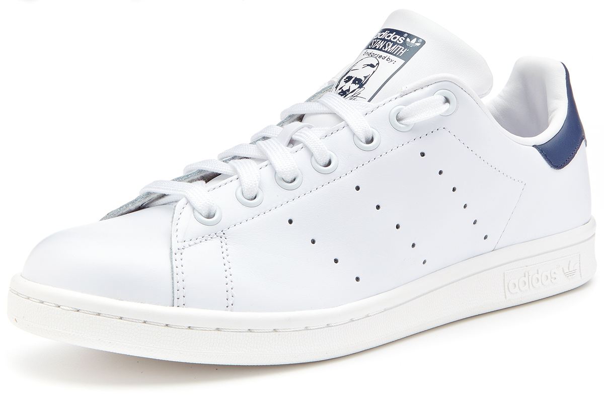 adidas stan smith blanche et bleu